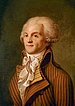Maximilian de Robespierre (1758-1794) gehörte zu den führenden Köpfen der Jakobiner. Er gehörte ab dem 10.08.1792 dem Wohlfahrtsausschuss an und befürwortete die Terrorherrschaft während der Französischen Revolution. Nach seinem Sturz am 27.07.1794 wurde er mit Saint-Just, Couthan und 19 weiteren Mitstreitern am folgenden Tag der Guillotine übergeben.